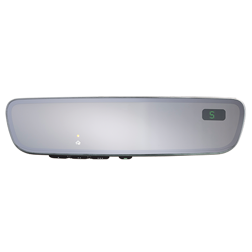 Frameless Auto-Dimming Rearview Mirror With Compass and HomeLink®