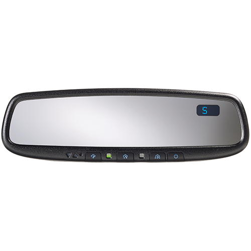 Auto-Dimming Rearview Mirror With Compass And HomeLink® (Blue Buttons Display)